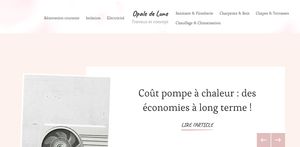 Présentation du site opaledelune.fr